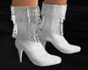 white tassle boots
