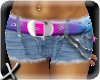 ! chain shorts + pinkblu