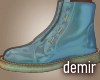 [D] Casual blue boots