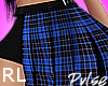 Plaid Skirt Blue | RL