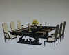 Formal Dining Table Gold