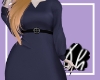 J♡ Sweater Dress Blue