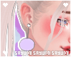 あII Earings Pom Lilac