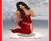 AL/Shiney Red Dress