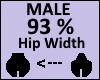 Hip Scaler 93% Male