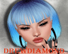Dd- Dana Blue Mix Hair