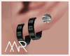 달 | Black Earring L