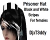 Prison Hat BnW Female
