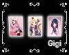 Neon Anime Kittys Frame