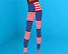 USA Flag Skinny Pants F