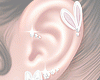 🐰Bunny White earrings