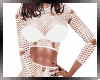 Di* White Shorts Top