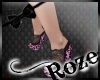 |R| Pink Leopard Heels