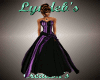 Deep/Black Purple Gown
