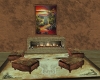 Desert Fireplace&seats