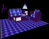 Purple & Blue Couch
