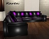 Grey/Purple Sofa