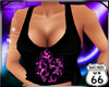SD Purple Skulls on Blk