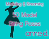 50 Model Sitting Poses
