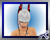 *T* PVC Red Horns M/F