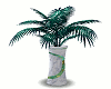 teal/white plant 1