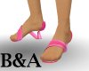 [BA] Pink Ribbon Shoes