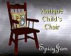 Antq Child's Chair Unisx
