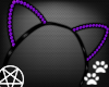 !TX - Purple Kitty Ears
