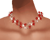 Heart necklace decoratio