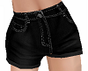 black Waist Shorts