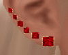 6 Ruby Mini Studs G