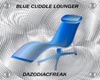 Blue Cuddle Lounger