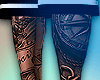 🖋 Full Shin Tattoo