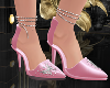 `LF` PINK HEELS BUTTERFL