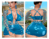 Paola dress - blue
