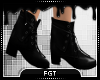 ✿| boots black