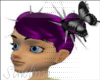 Spiked Punk Hair Purple