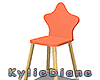 Star Chair Orange