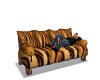 tiger skin sofa