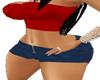 [xxl] red and jeans