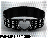 -P- Heart Armband .L
