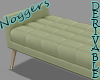 Bed End Couch Ivory