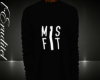 Black Misfit Long Sleeve