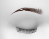 Brown Slit Brows Stem