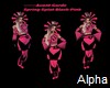 AO~Spring Splat Blk Pink