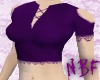 Purple lace top