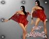 baby doll red lace