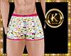 summer watermelon short