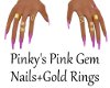 PinkysPnkGmNails+GldRngs