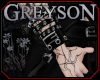 [GREY]Black Bracelet
